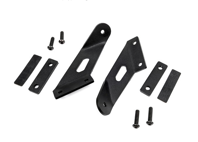 Jeep JK 20-Inch Dual Row LED Hood Mounts 