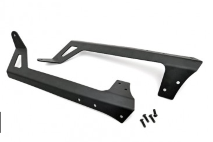 2007-2018 Jeep Wrangler JK Windshield 50" Light Bar Kit - vehicle-specific brackets