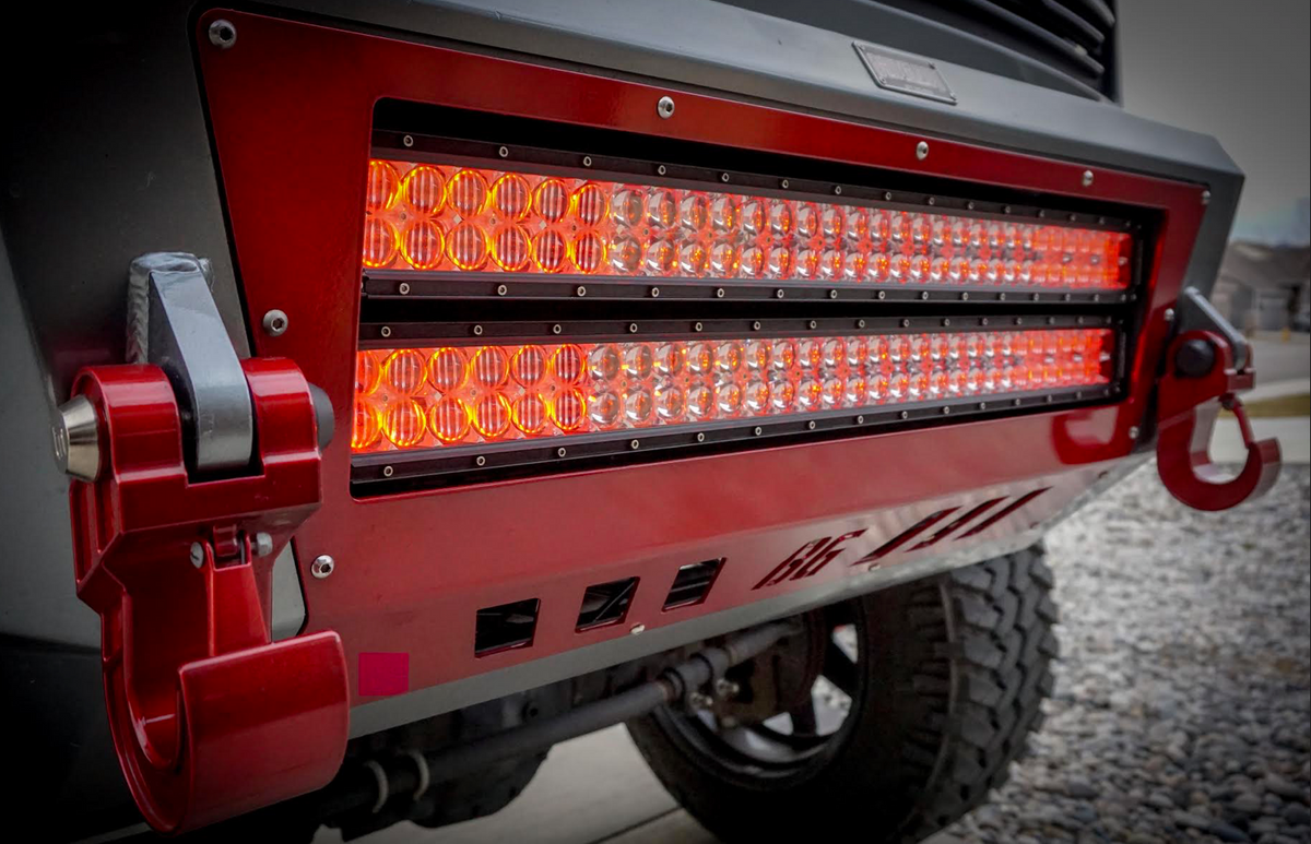 Affordable RGB V-2 Series RGB LED Light Bar by FCK Lightbars