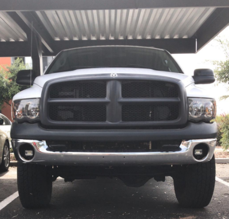 2002-2009 Ram 1500 Fog Light Kit - vehicle-specific brackets
