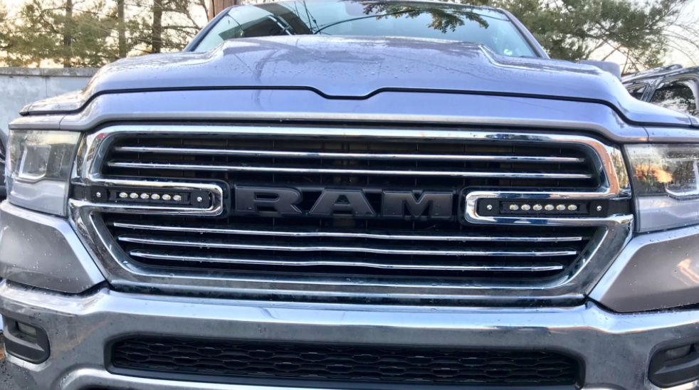 FCK Lightbars Grille Brackets – Dual 7" Light Bars for 2019+ Ram 1500