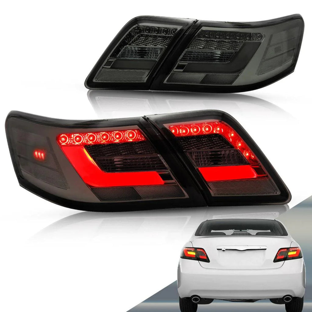 Vland LED Tail Lights Assembly for 2006-2011 Toyota Camry XV40 Regular Models