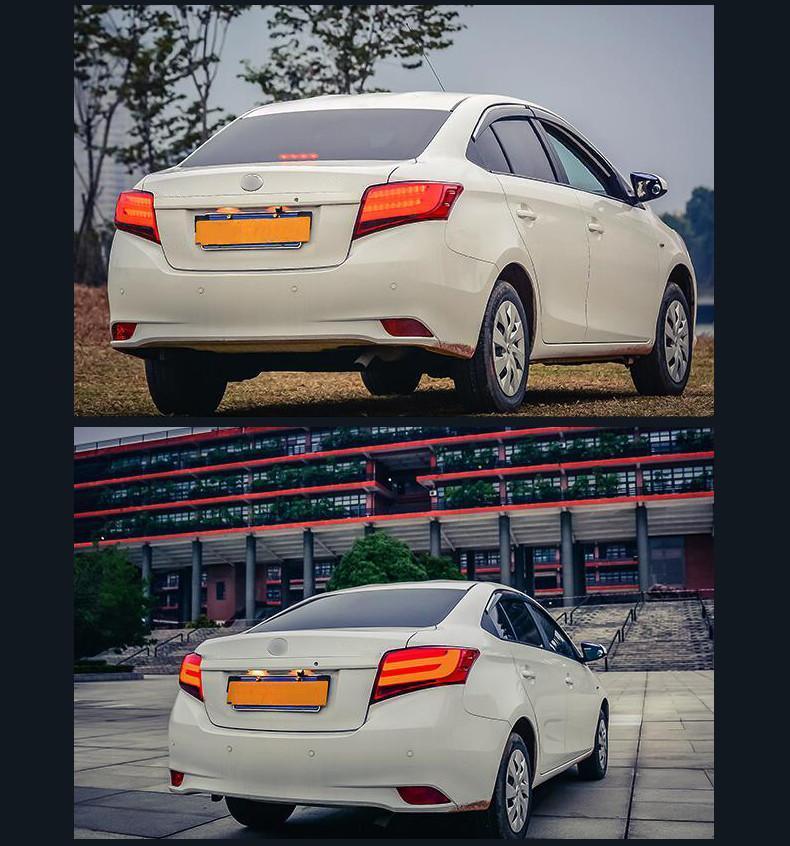 Vland LED Tail Lights for 2013-2022 Toyota Vios 3rd Gen (XP150 NCP150)