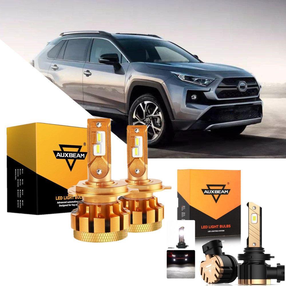 Auxbeam F-16 Plus Series LED High/Low Beam Bulb Bundle for 2001-2003 Toyota RAV4
