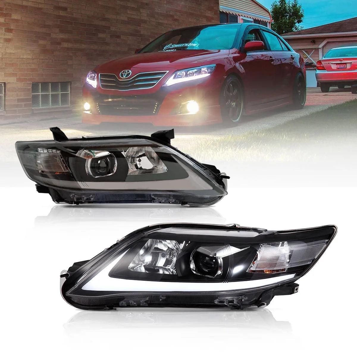 Vland LED Headlight Assembly for 2010-2011 Toyota Camry 6th Gen XV40 Facelift