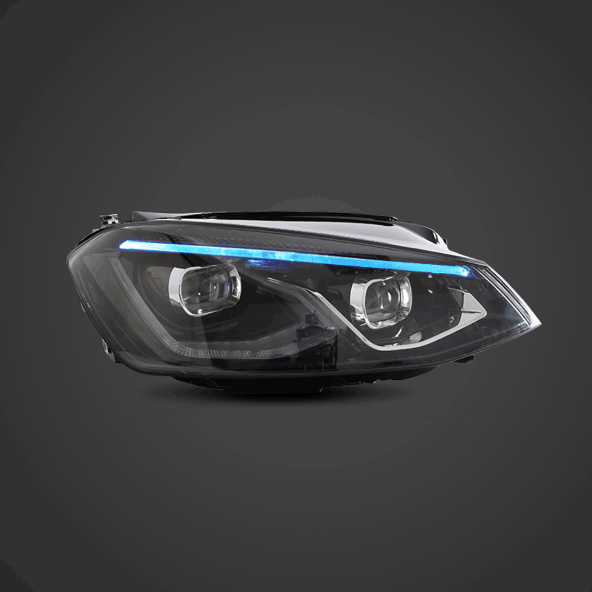 Vland LED Headlight Assembly for 2014-2017 Volkswagen Golf 7th Gen (Mk7, Typ 5G)