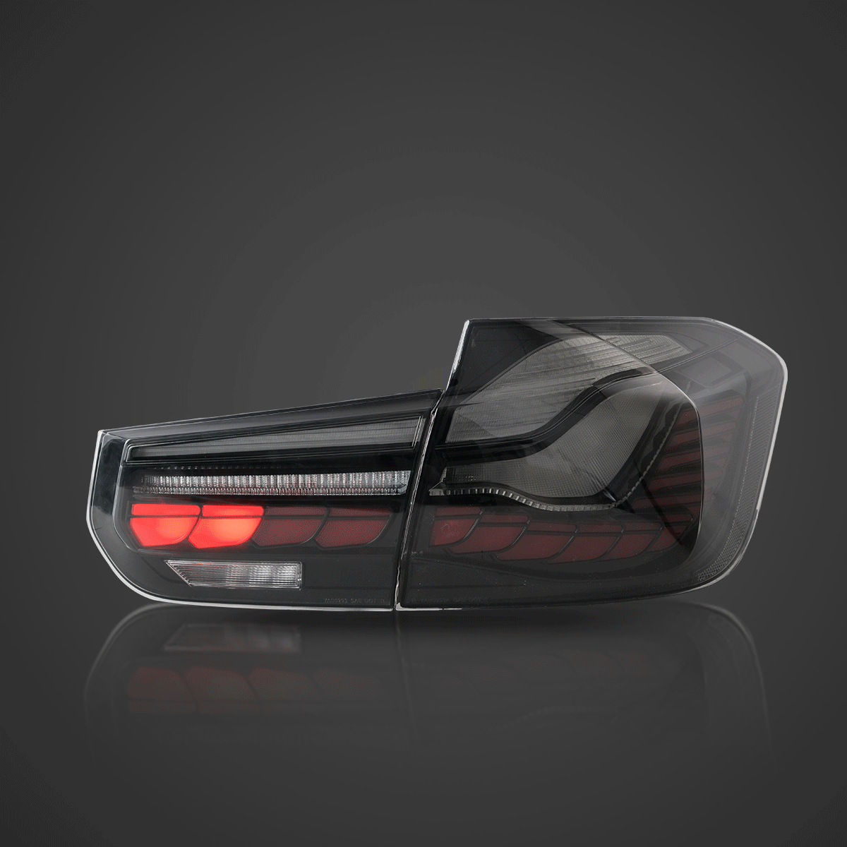 Vland LED Tail Lights Assembly With Dynamic Welcome Light for 2012-2019 BMW 3