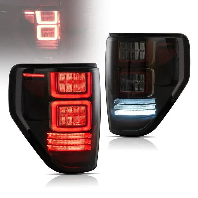 Vland LED Tail Lights Assembly for 2009-2014 Ford F150 12th Gen (P415)