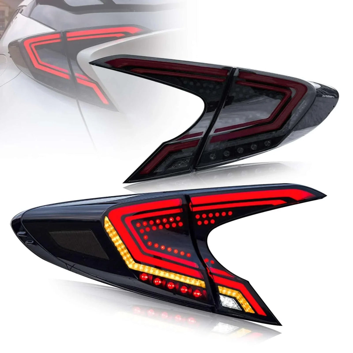 Vland LED Tail Light Assembly for 2018-2020 Toyota CHR/C-HR