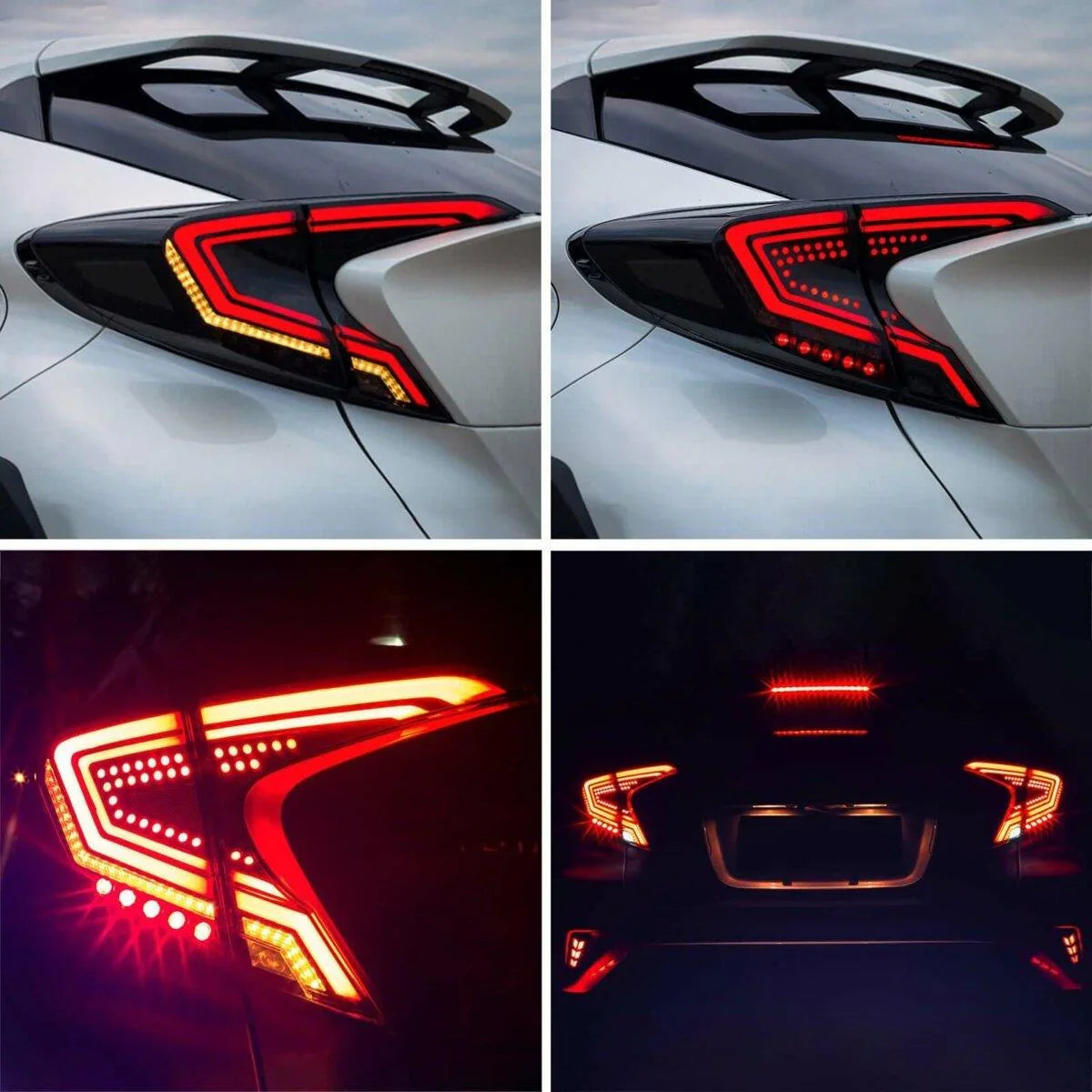 Vland LED Tail Light Assembly for 2018-2020 Toyota CHR/C-HR