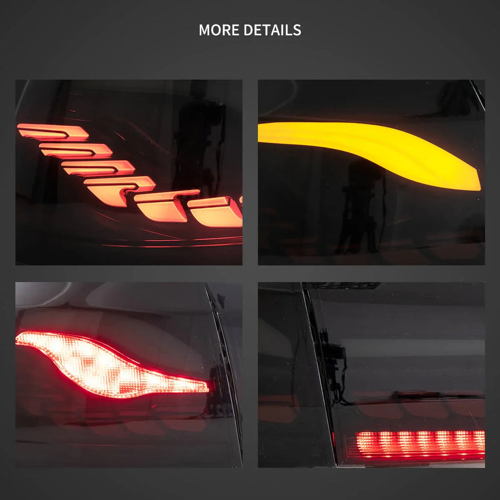 Vland OLED Tail Light Assembly With Dynamic Welcome Lighting