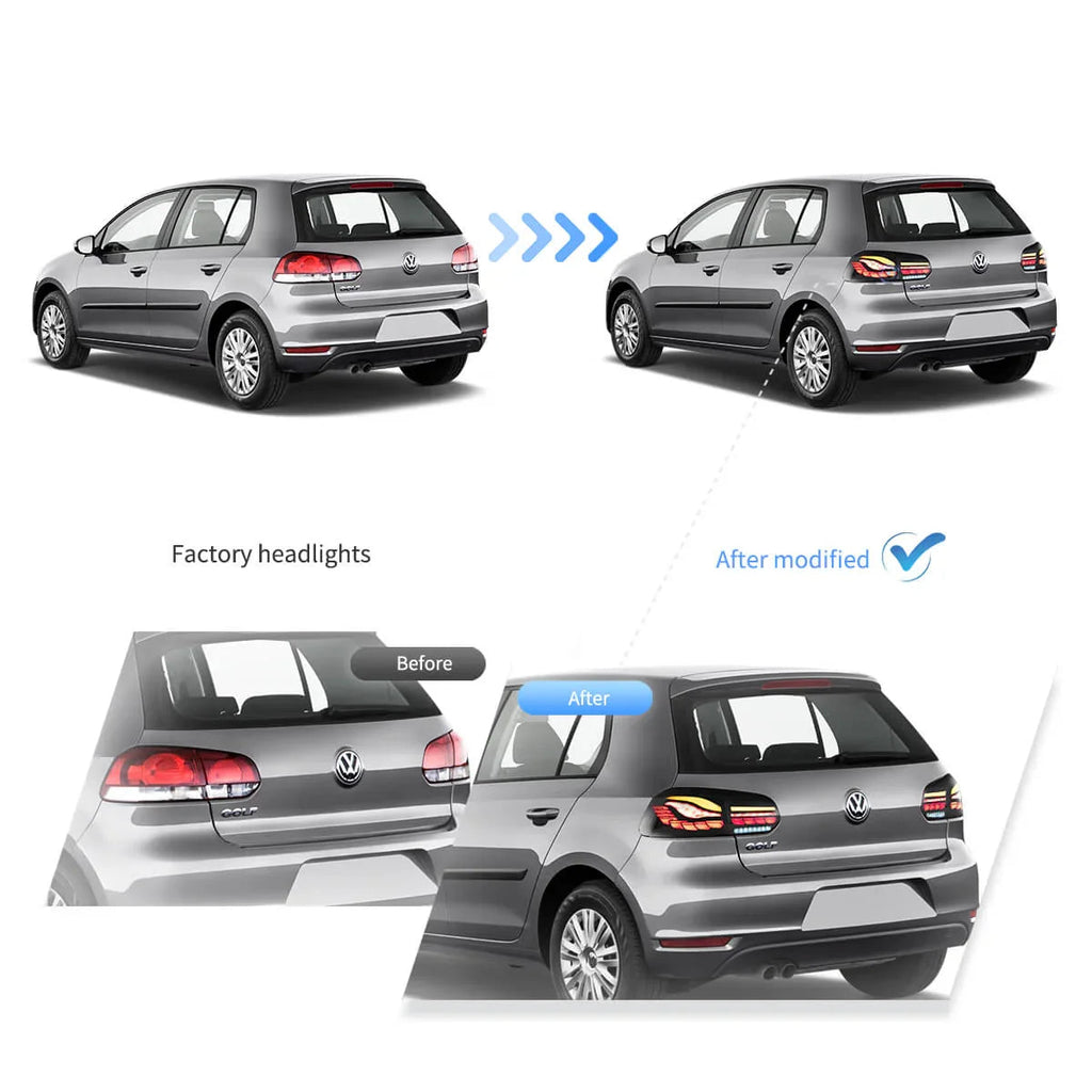 Vland OLED Tail Light Assembly With Dynamic Welcome Lighting