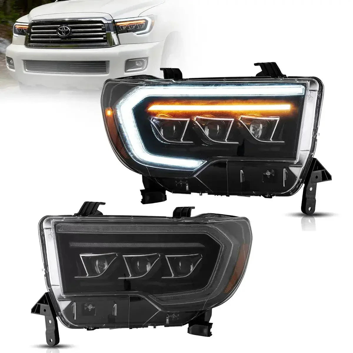 Vland LED Headlight for 2007-2013 Toyota Tundra 2nd Gen (XK50)