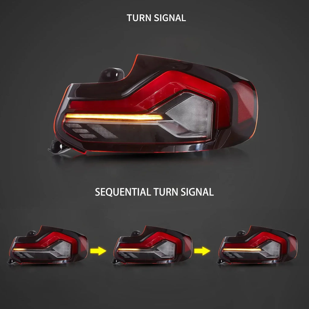 Vland LED Tail Lights Assembly for 2014-2021 BMW 2