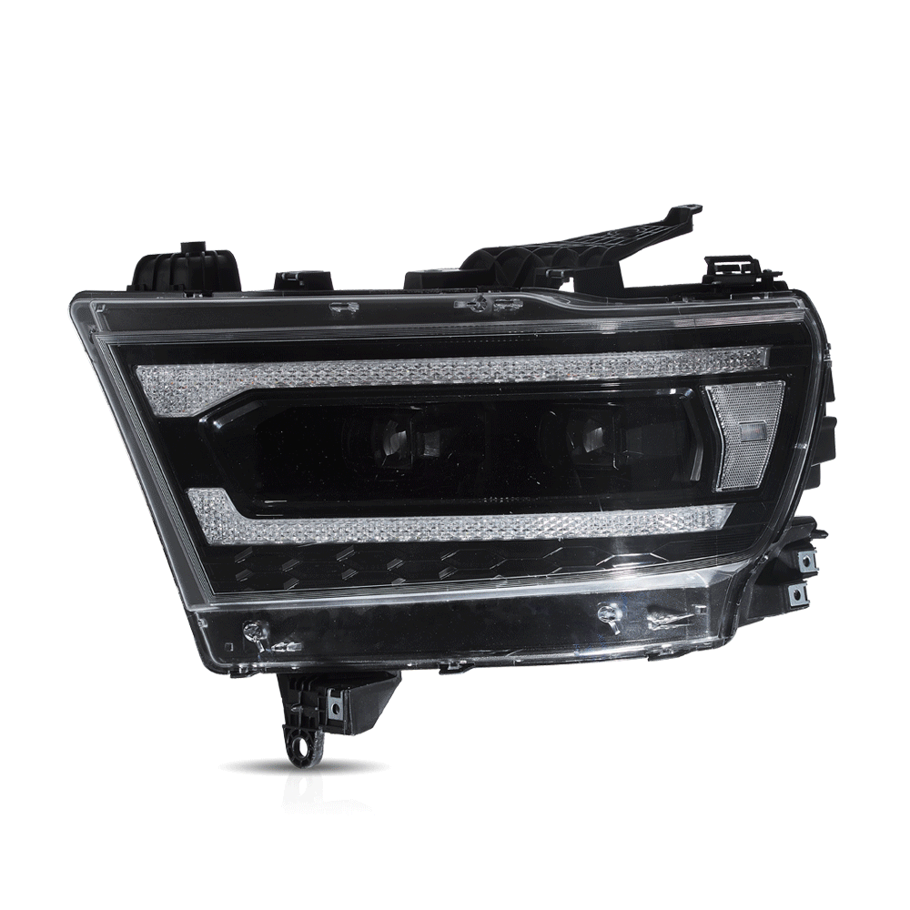 Vland Full LED Headlight Assembly for 2019-2024 Dodge Ram 1500