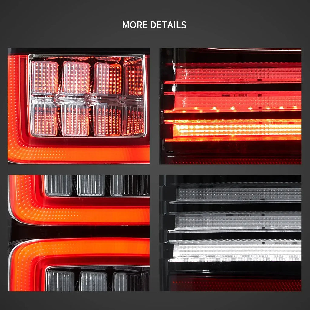 Vland LED II Tail Lights for 2007-2013 Chevrolet Silverado 1500 2500HD 3500HD
