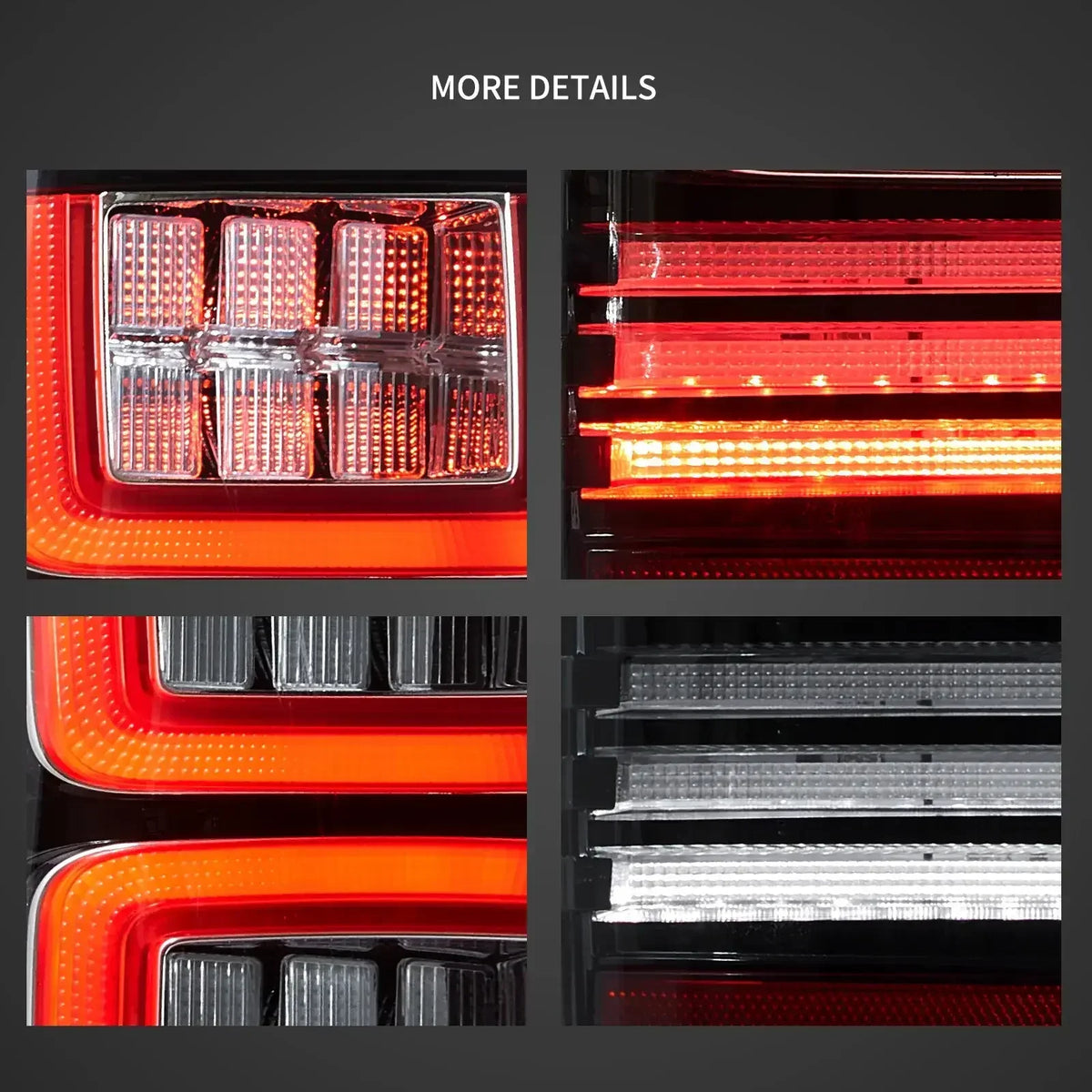 Vland LED II Tail Lights for 2007-2013 Chevrolet Silverado 1500 2500HD 3500HD