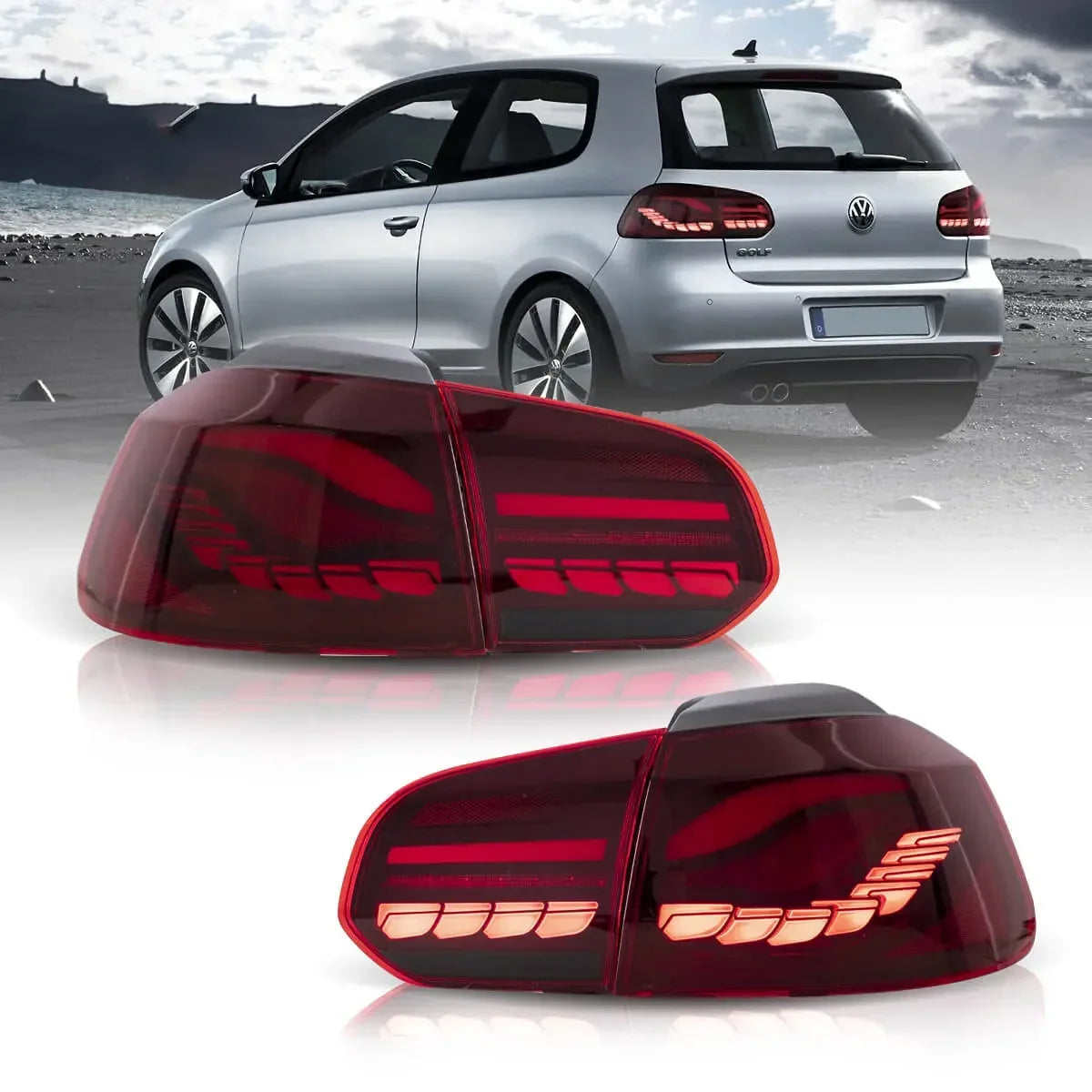 Vland OLED Tail Light Assembly With Dynamic Welcome Lighting
