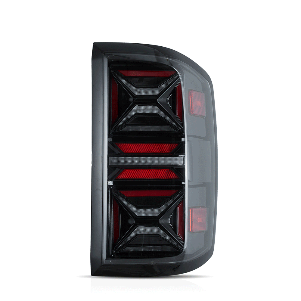 Vland LED Tail Light Assembly for 2014-2018 Chevrolet Silverado