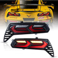 Vland LED Tail Light Assembly for 2014-2019 Chevorlet Corvette C7