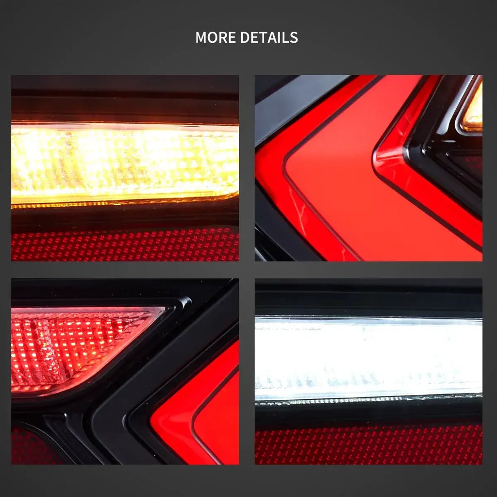 Vland LED Tail Light Assembly for 2014-2019 Chevorlet Corvette C7