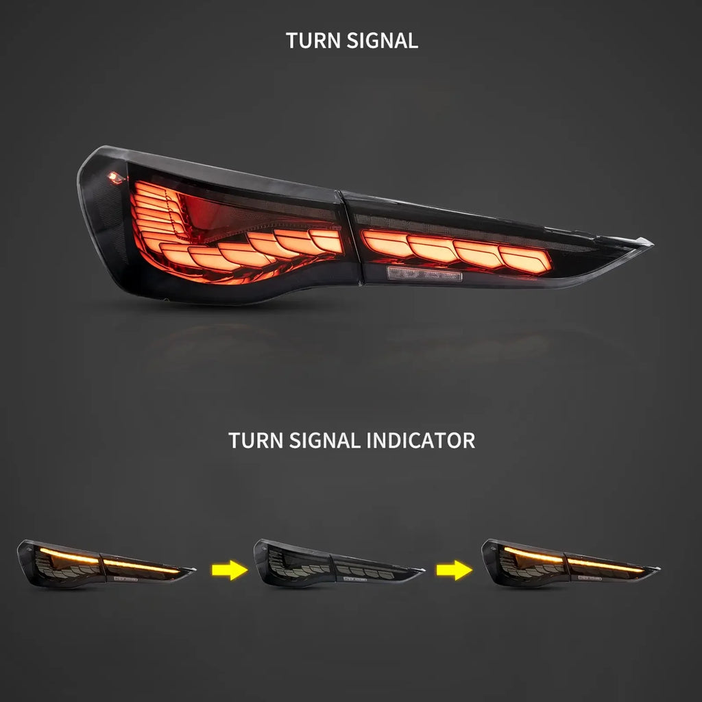Vland OLED Tail Light Assembly for 2020+ BMW 4 Series G22/G23/G26