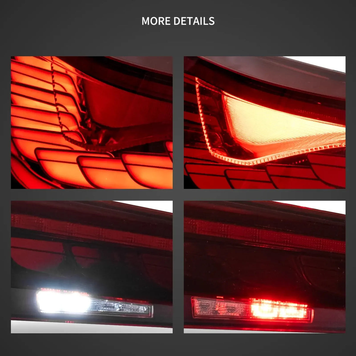 Vland OLED Tail Light Assembly for 2020+ BMW 4 Series G22/G23/G26