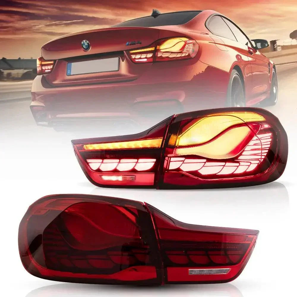 Vland LED Tail Lights Assembly With GTS Style for 2014-2020 BMW 4 Series/M4