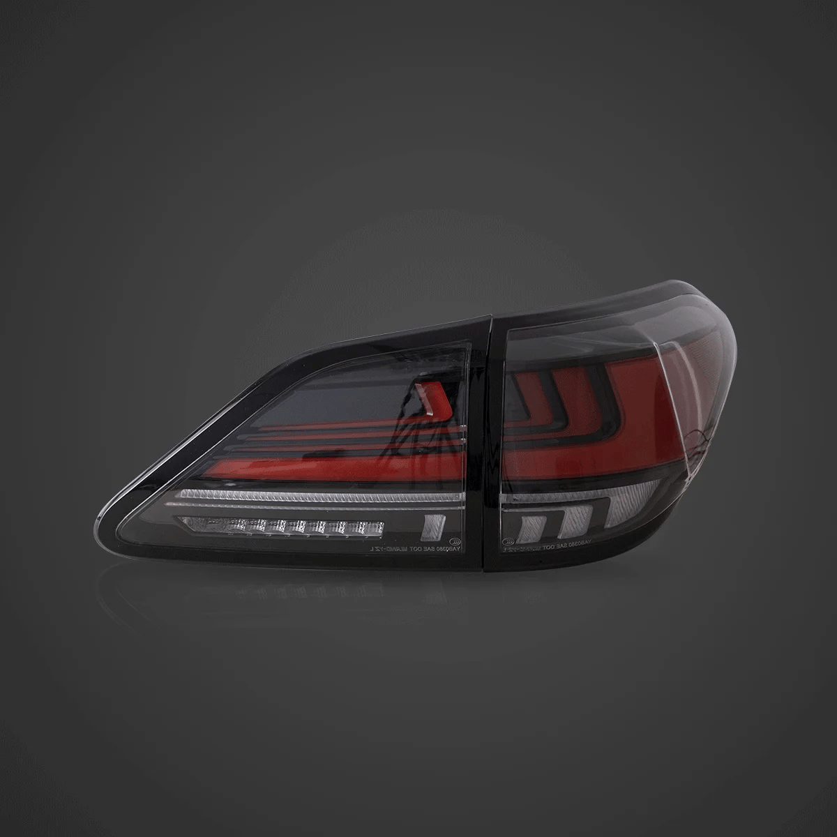Vland LED Tail Lights Assembly for 2008-2014 Lexus RX