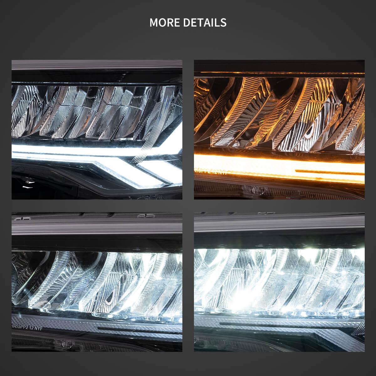 Vland LED Headlight Assembly for 2014-2022 Toyota 4Runner 5th Gen (N280)