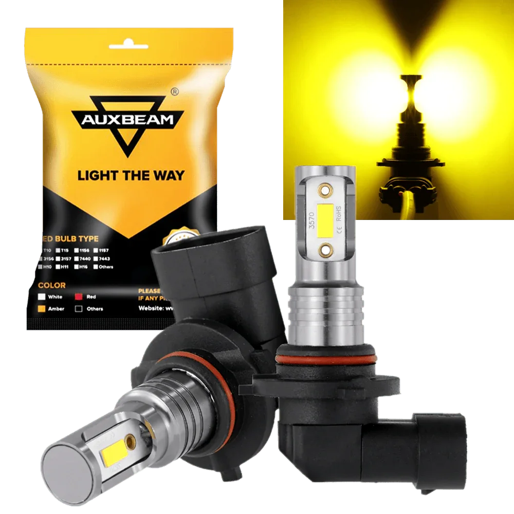 Auxbeam F-16 Plus Series 9007 LED High/Low Beam Bulb for 2004 Ford F150 Heritage