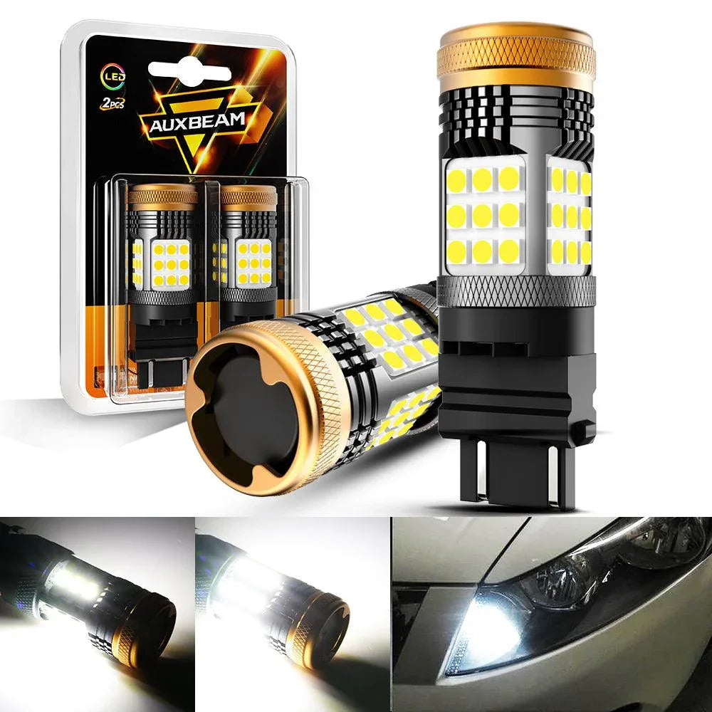 Auxbeam LED Headlight Bulbs Bundle for 2007 GMC Sierra 1500 Classic 9005