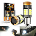 Auxbeam 1157 BAY15D 1156 BA15S BAU15S White Amber Red No Hyper Flash LED Turn