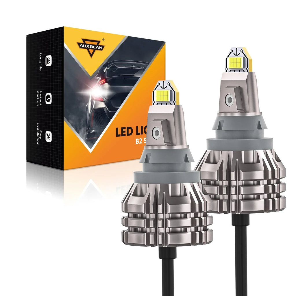 Auxbeam LED Headlight Bulbs Bundle for 2018-2019 Ford Escape H1 D3S