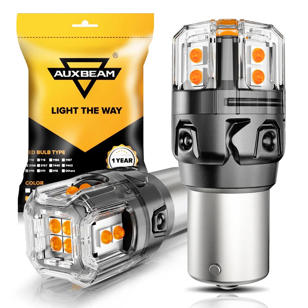 Auxbeam BAU15S 7507 LED Turn Signal Light Rear/Front