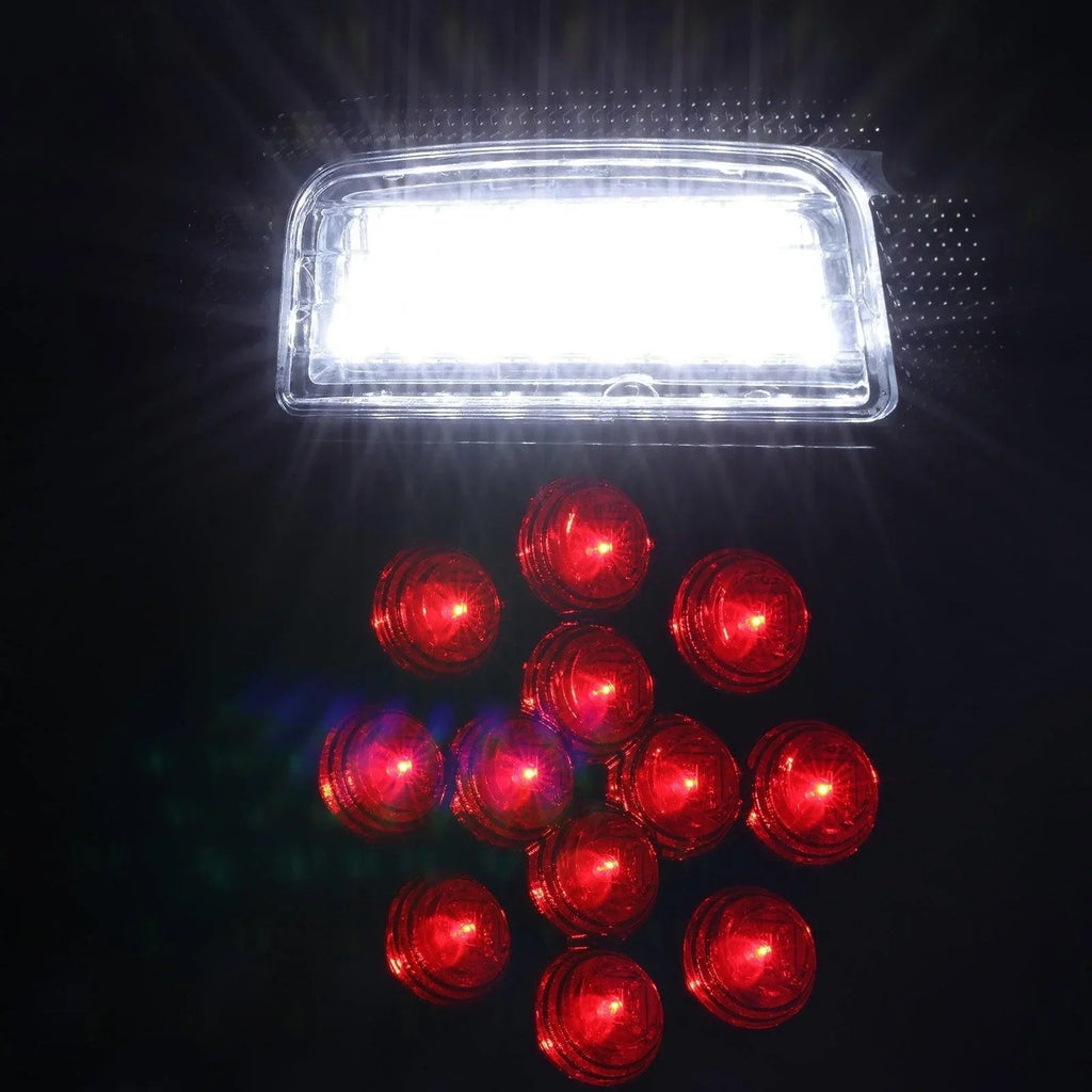 Auxbeam Universal Tail Lights for Wrangler YJ TJ CJ Truck Trailer Van Boat