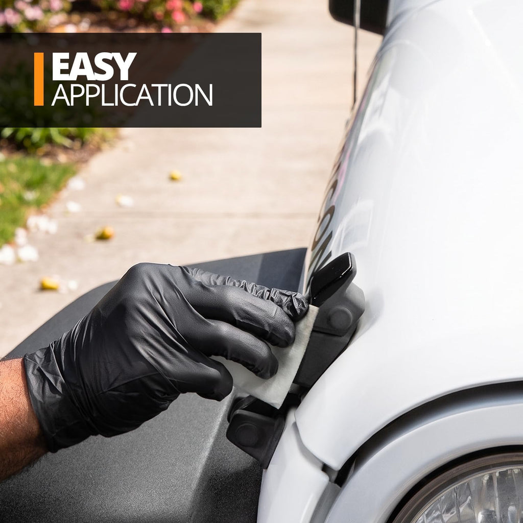 Ceramic Trim Coat Plastic Restoration Kit - 200+ Wash Durability (10-Wipe Pack)
