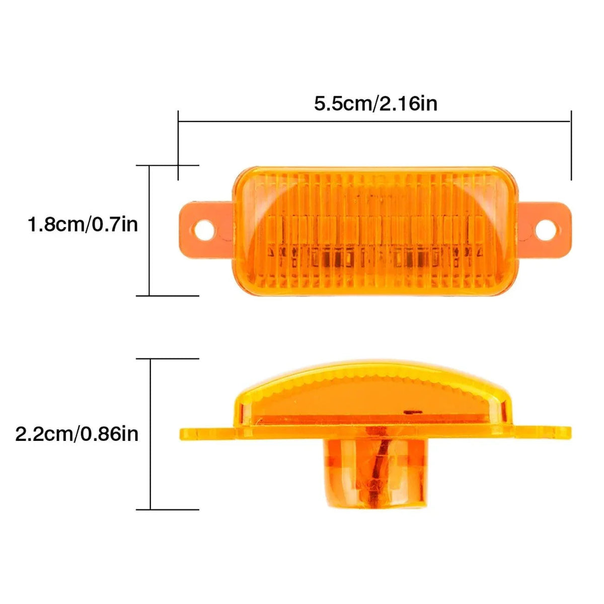 Auxbeam LED Front Hood Grille Lights Raptor Style Amber Light Fit for Pickup