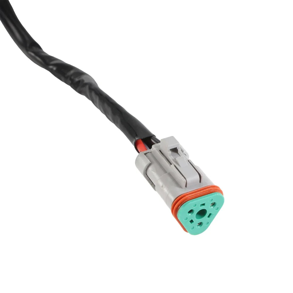 Color Play Series RGB Version 8-LED Pod Light Power Wiring Harness Kit with 3 PIN DT Plug