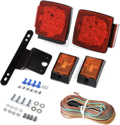12V Submersible LED Trailer Light Kit