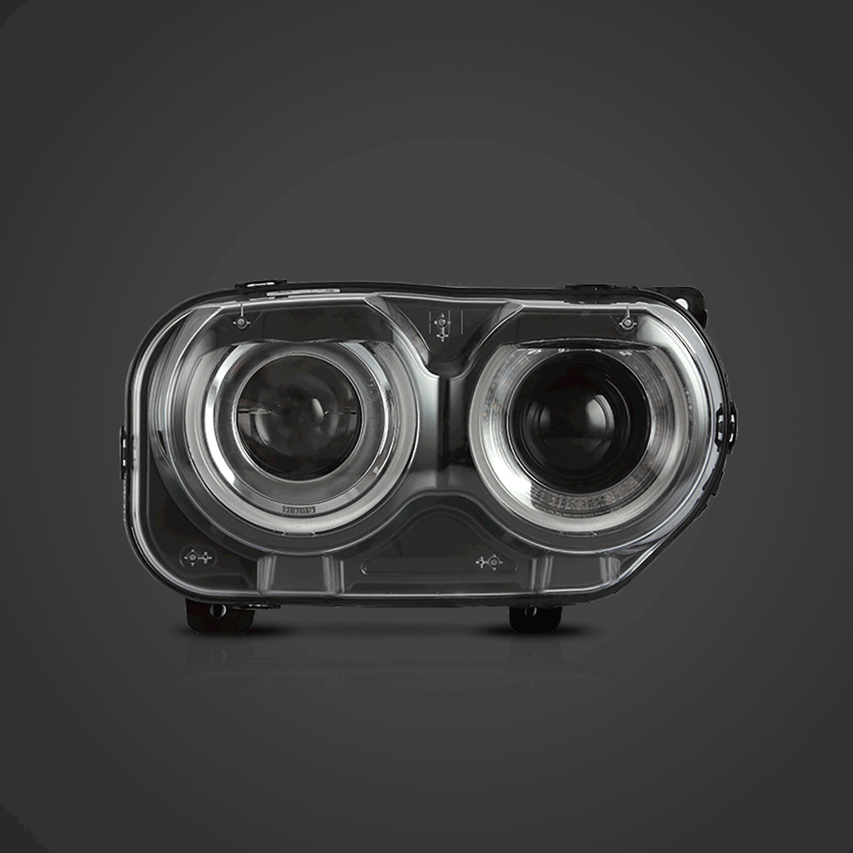 Vland LED Headlight Assembly for 2015-2023 Dodge Challenger 3rd Gen Facelifted