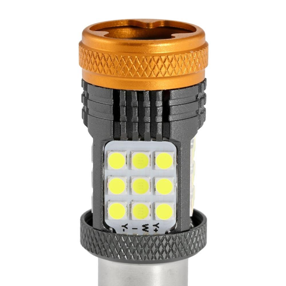 Auxbeam 1157 BAY15D 1156 BA15S BAU15S White Amber Red No Hyper Flash LED Turn