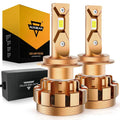 Auxbeam H7 LED Headlight Bulbs 70W F-16 Plus Series 2 Bulbs