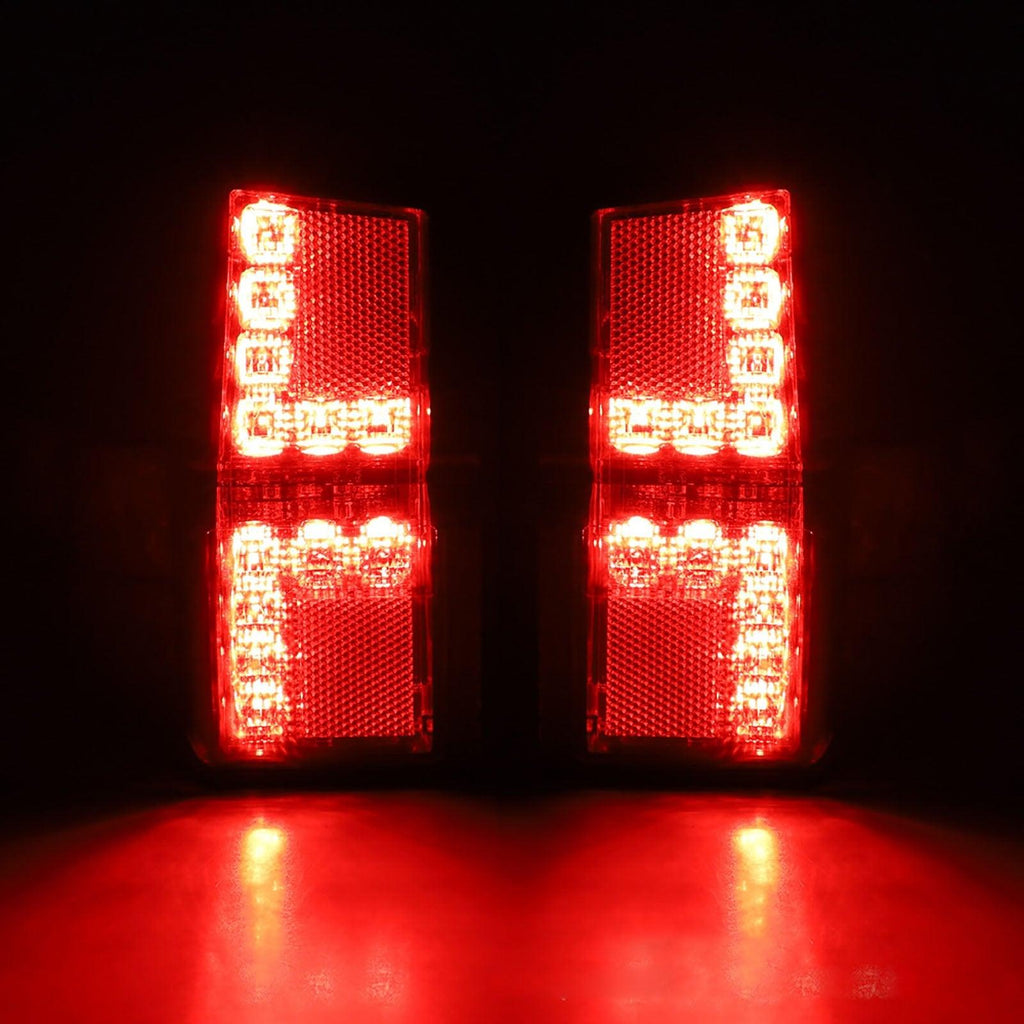 Auxbeam Smoked LED Tail Lights Rear for Polaris Ranger 1000 Models 2018-2022