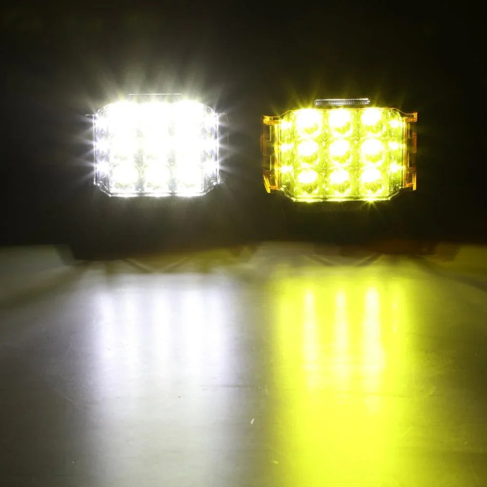 V-Max Series LED Pod Light Amber Cover Light Shield Cover