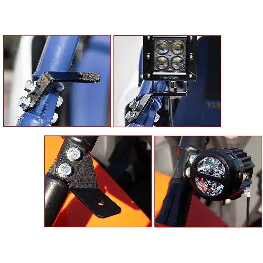 Auxbeam 4 inch Classic-SM Series Dual Row LED Pod for 2016-2021 Yamaha YXZ