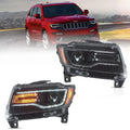 Vland LED Headlight Assembly Full LED for 2011-2013 Jeep Grand Cherokee (WK2)