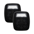 Auxbeam Universal Tail Lights for Wrangler YJ TJ CJ Truck Trailer Van Boat