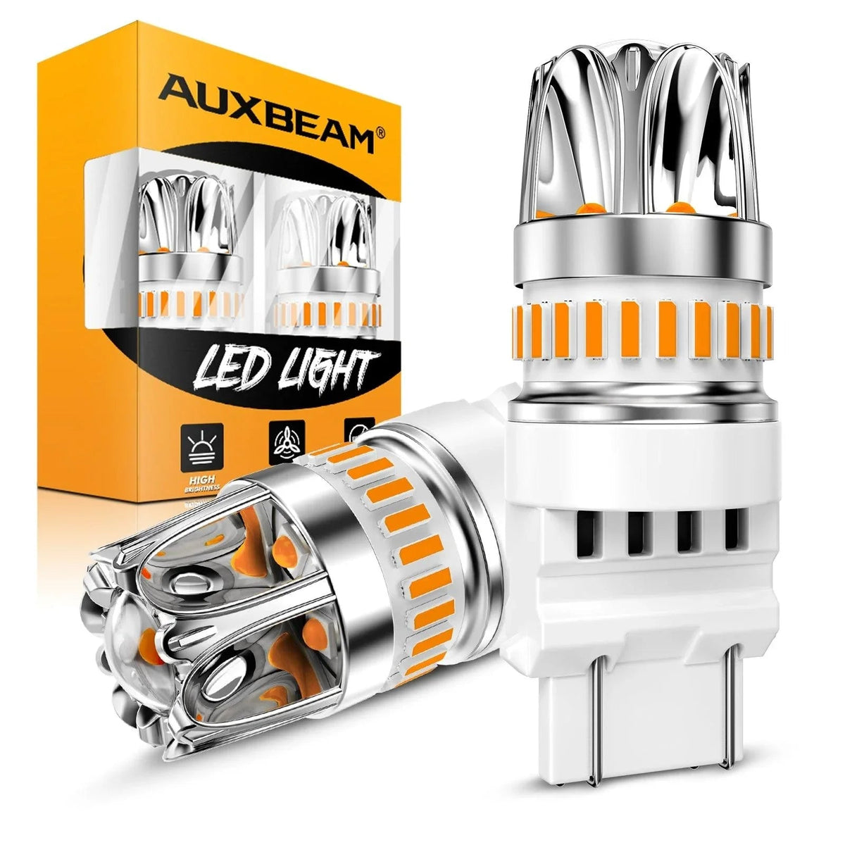 Auxbeam T25 3157 3156 LED Turn Signal Light Rear/Front