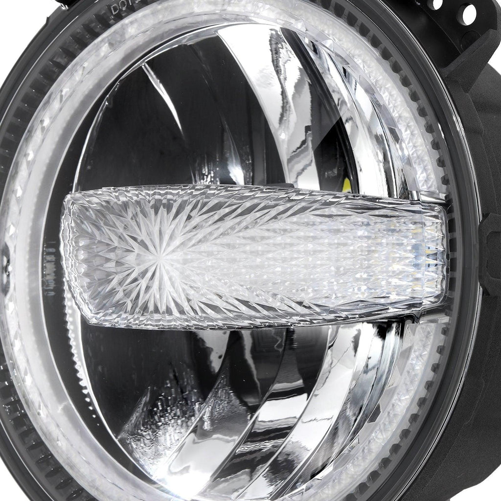 Auxbeam 9 Inch 120W DOT Approved LED Headlights for 2018-2021 Jeep JL JLU
